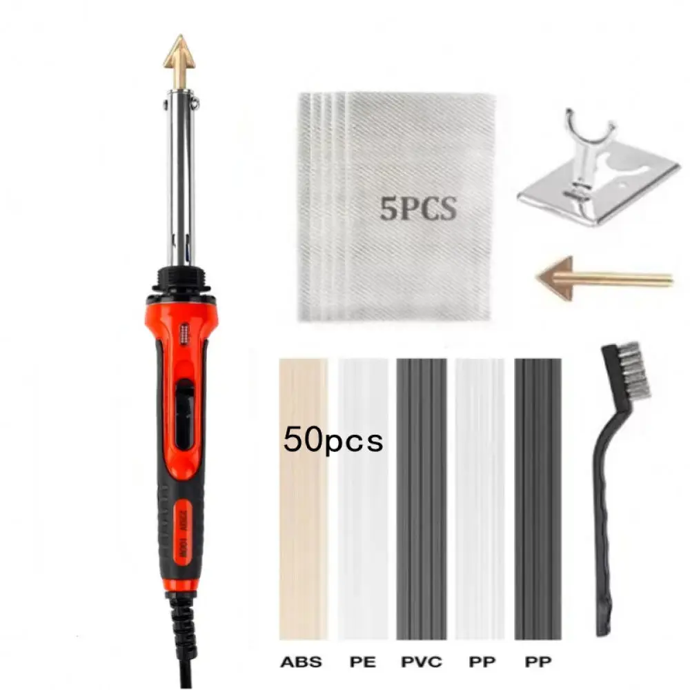 Automotive Plastic Repairing Welder Smoothing Iron For Car Bumper Interior Crack Patching Hot Melt Maintenance Tool