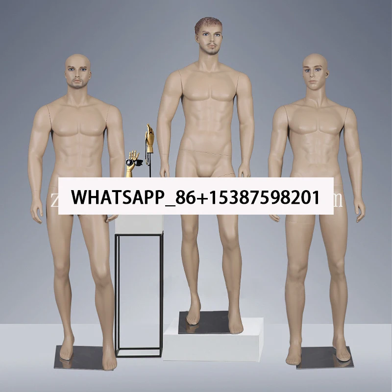 Fashion showcase showcases virtual reality skin models male full body mannequins male adult reality male models fiberglass 1 PCS