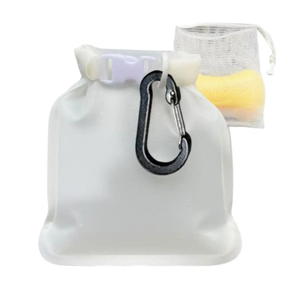 Travel Storage Bag 2pcs Travel Bags Set Waterproof Leak-resistant Container Quick Dry Roll-up Zipper Design Pouch for Toiletries
