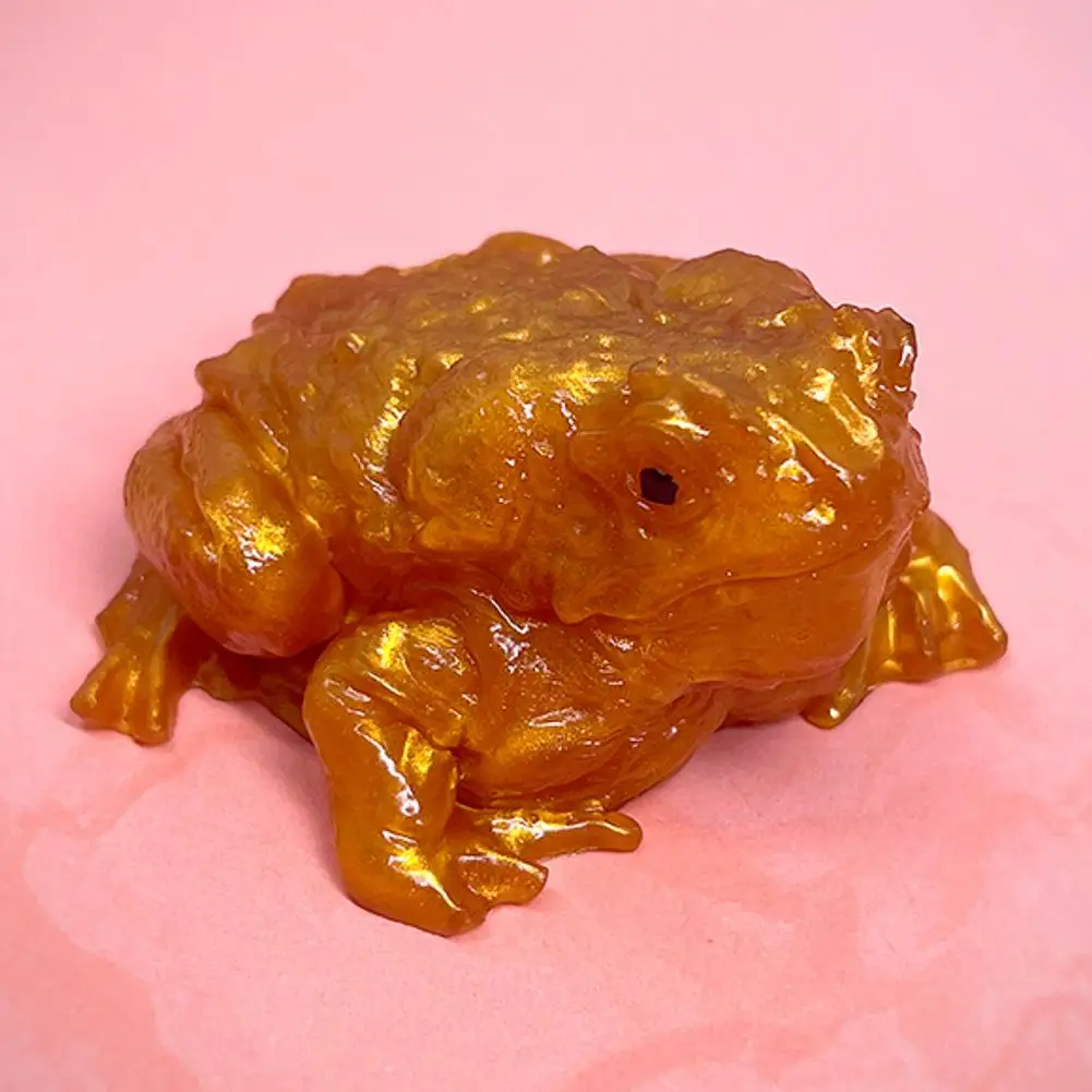 1 stücke Lustige Kröte Frosch Squishy Ornament Stress Relief Streich Für Kinder Lustige Meme Party Geburtstag Geschenk Frosch Quetschen Schreibtisch Ornament – Detail 11