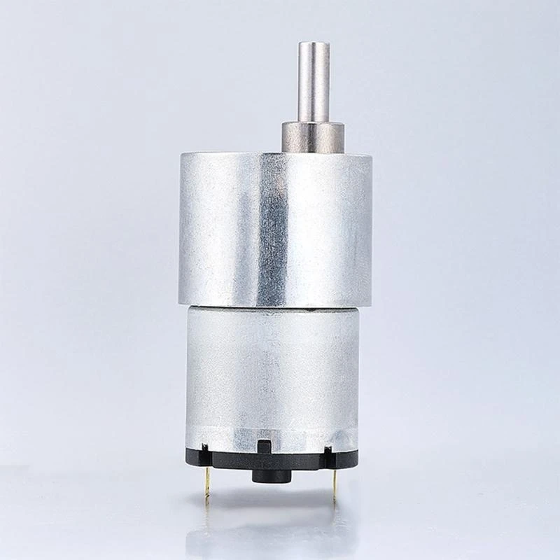 

37-528 for DC 12V High Torque Gear Motor All Metal Gear Box Electric Motor 7/12/22/35/45/66/107/200/320/600/960RPM