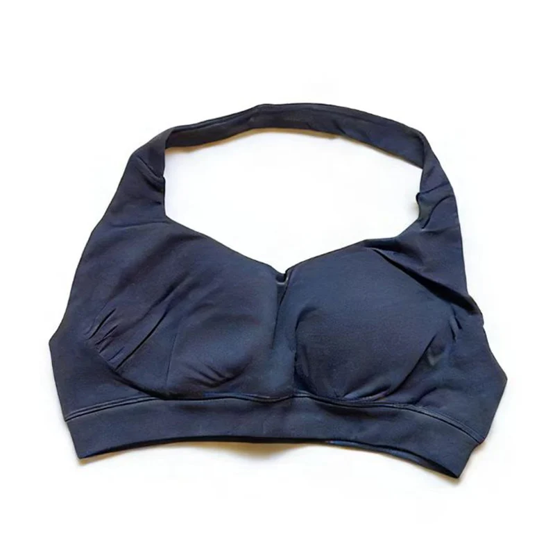 Fitness Backless Sport Tops For Women Push Up Seamless Breathable Running Vest Impact Sports Bra Underwear Yoga Bra