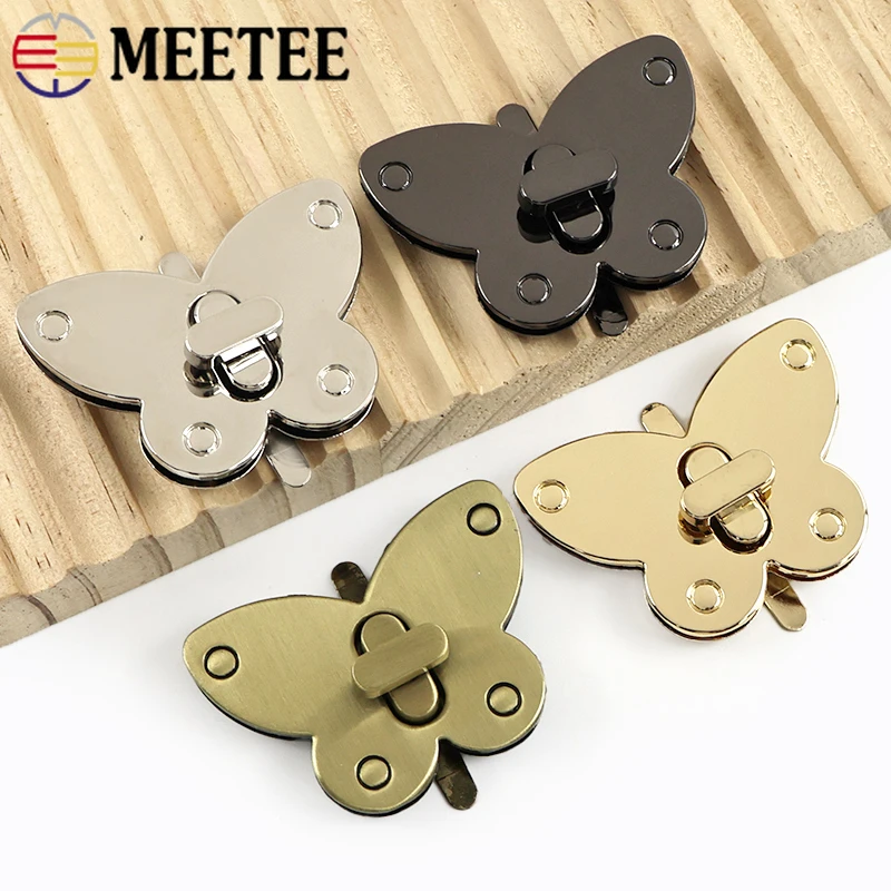 

1-10Pcs 40x50mm Metal Lock Buckles for Women Bags Latch Buckle Leather Craft Handbag Closure Turn Locks Clasp Hardware Accessory