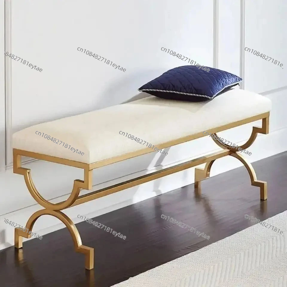 Nordic Door Shoe Bench, Entrance Footstool Cloakroom Rest, Bed End Sofa Bench, Living Room Furniture