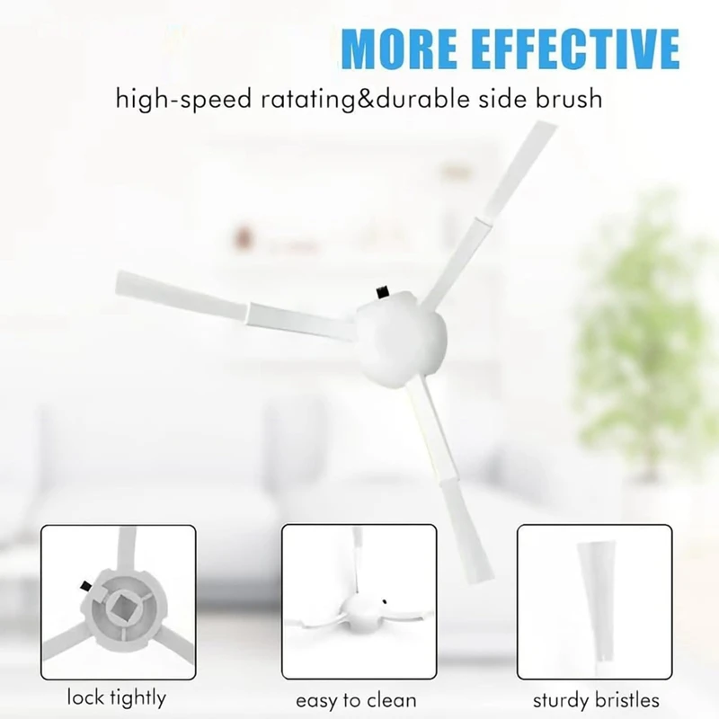 Kit de accesorios para aspiradora Dreame D9 D9 Max D9 Pro L10 L10 Pro, cepillo lateral principal, filtros Hepa, mopa