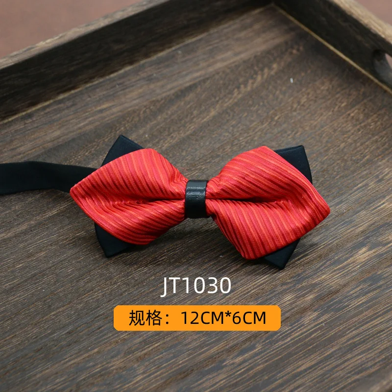 الرجال الكبار ربطة العنق بلون كلاسيكي موضة حفل زفاف رسمي الساتان هدية البلايد متعدد الألوان ضبط الرقبة ربطة القوس فيونكة