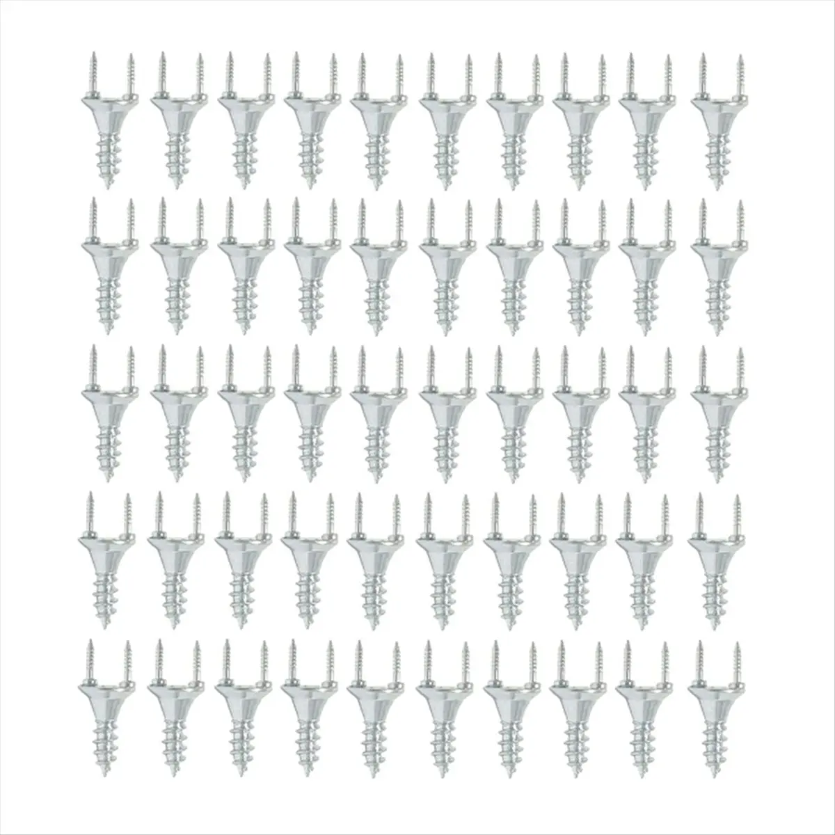 *A91P 50PCS Seamless Nails Double-Headed Screw Solid Wood Baseboard Seamless Nails Foot Line Special Nails