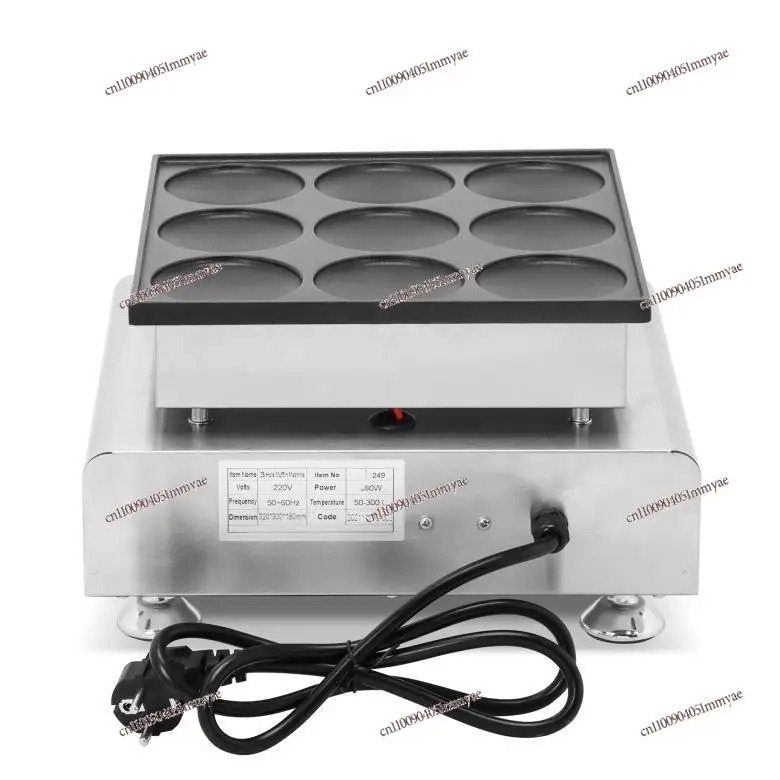 

Large 9-hole Round Muffin Machine
