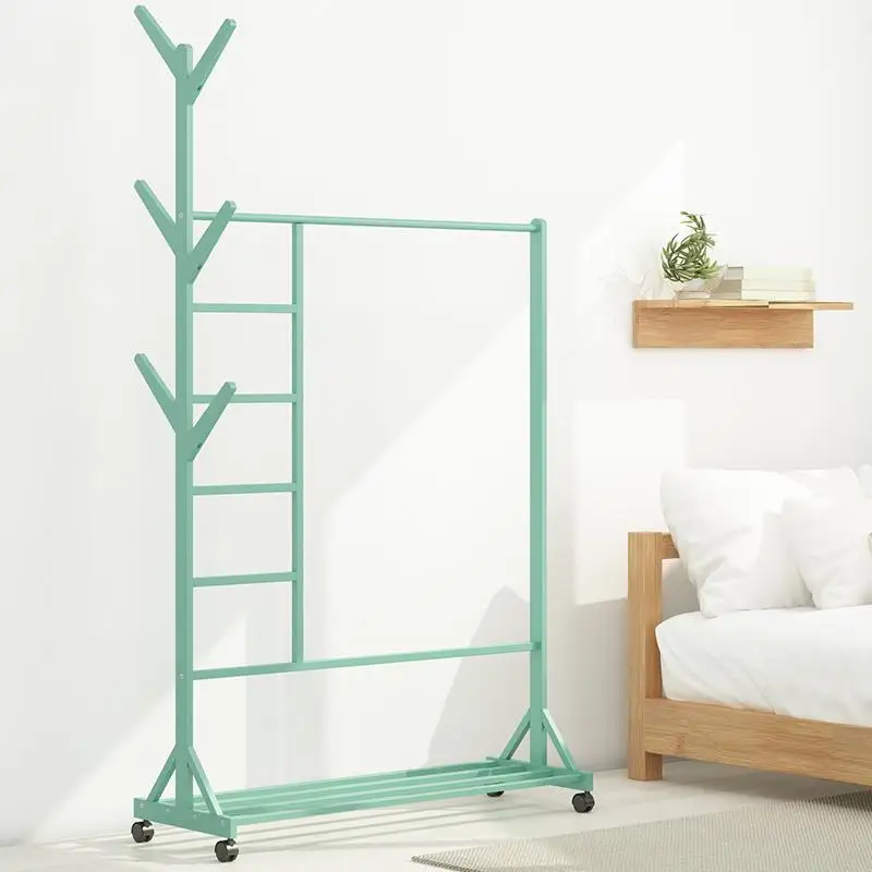 Perchero de plástico minimalista para almacenamiento de Ropa, mueble para el hogar, ahorro de espacio, secado de Ropa