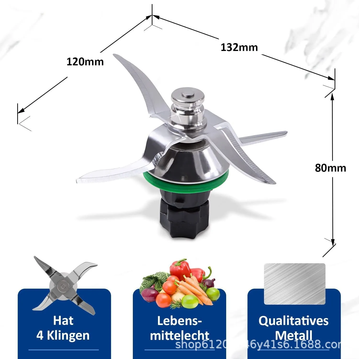 

Xiaomei Cooking Machine Accessories, Meishan Products, for thermomix TM5/TM6 /tm31 Universal Knife Set