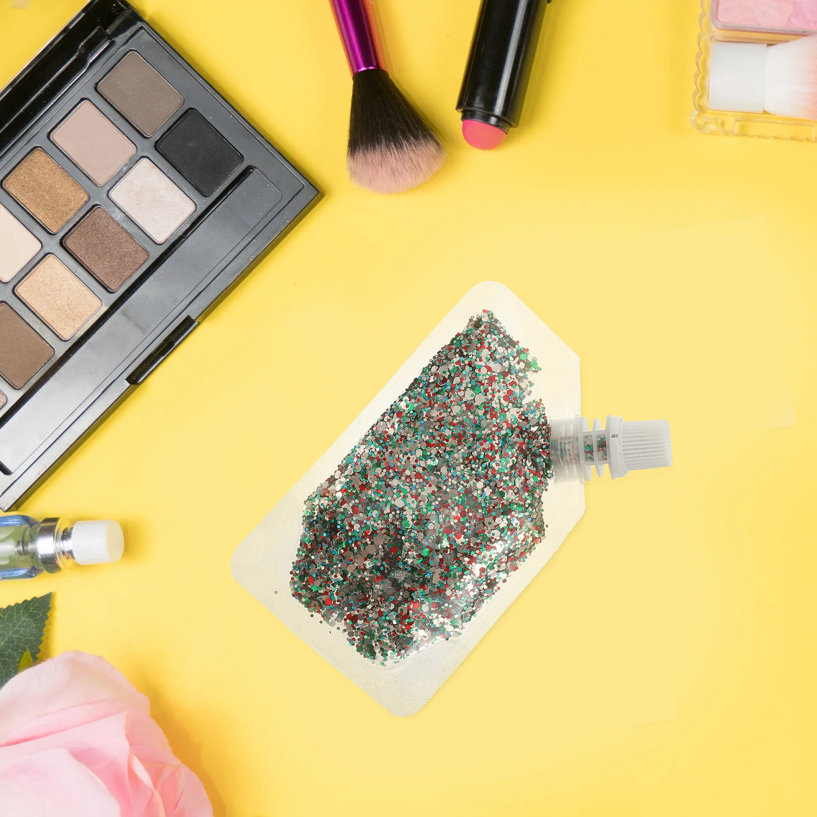 フェスティバル用フェイスメイクグリッター、マーメイドチャンキーシークイン、ボディヘアジェル、クリスマス、マルディグラ、パーティーメイク、ヘアグリッター