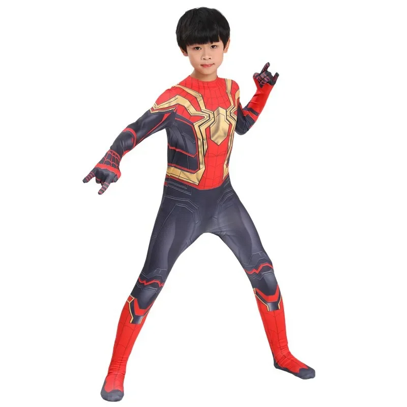 Kein Weg nach Hause Spiderman Kostüm Cosplay Spandex Superheld Zentai Anzug Spidey Spider Man Halloween Kostüm Bodysuit erwachsene Kinder