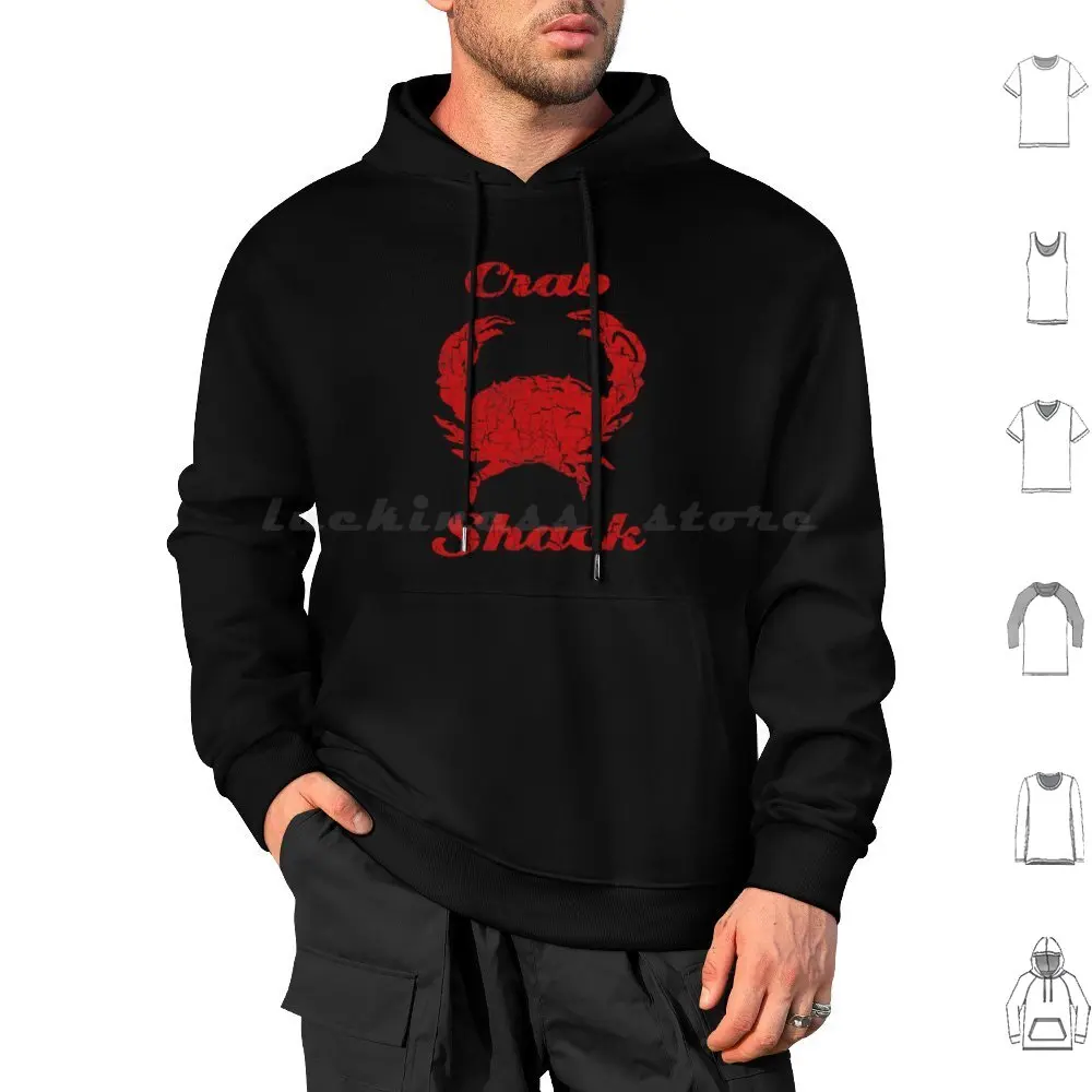 Crab Shack ( My Name Is Earl ) Hoodie cotton Long Sleeve Crab Shack My Name Is Earl Jason Lee Earl Hickey Earl Karma