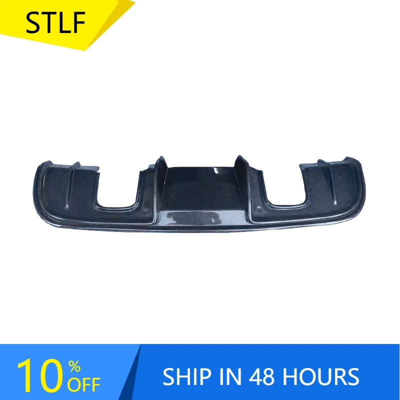 

STLFUpgrade for 2016-2023 PAG 718 GT4RS Carbon Fiber Rear Lip Bumper Compatible with 718 982 Cayman Boxster