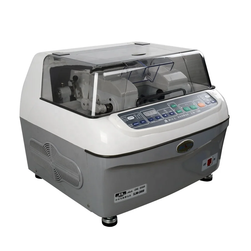 Ce Approved ISO Optical Laboratory Lens Cutting Edgeing Machine Auto Lens Edger SJM-2003 Patternless Lens For Sale