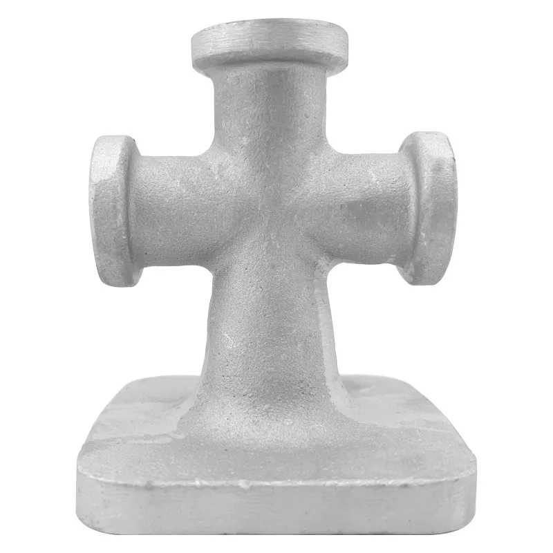 High Quality Cast Aluminum Cross Bollard Precision Casting Parts Mooring Bollard Marine Yacht Hardware Accessories