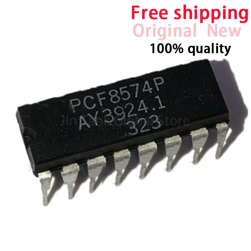 10pcs/lot PCF8574P DIP16 PCF8574 DIP new and original IC