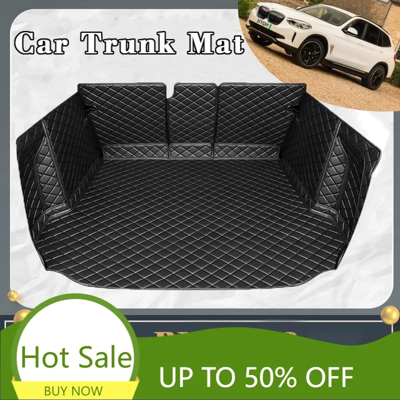 

Car Trunk Mat For BMW iX3 G08 2020 2021 2022 2023 Dirt-resistant Fully Surrounded Trunk Mat Rear Cargo Tray Car Accessories