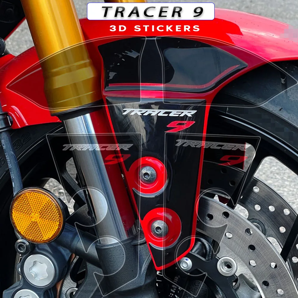 

For YAMAHA tracer 9 TRACER9 TRACER 9 2022 2023Motorcycle Parts 3D Epoxy Resin Sticker Accessories 3D stickersFor