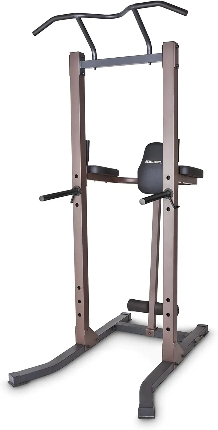 Industrial Inspired Heavy Duty Home Gym System for Bodybuilding and Strength Training Available for Full Cage, Squat Rack and Po