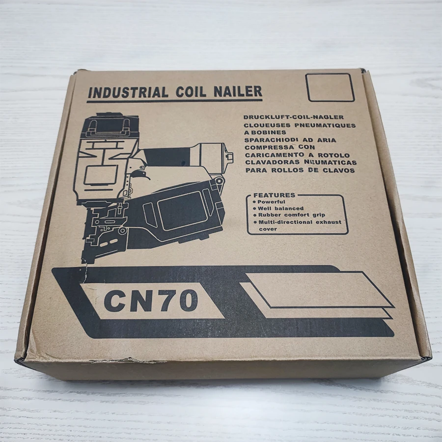 Power Tools CN70 CN45 Framing Max Coil Decking Nailer Air Nail Gun Pneumatic Gas Coil Nailer