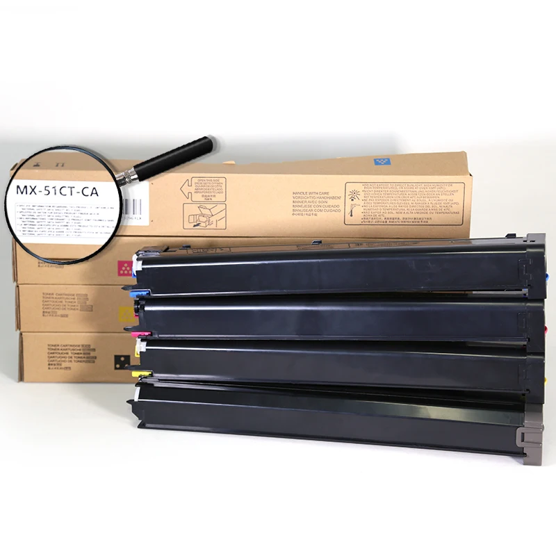 

Cartridges MX-51CT MX51 Compatible Toner Supplies For Sharp MX-4141N 4140N 4111N 4110N 5110N 5111N 5112N 5140N 5141N Copier