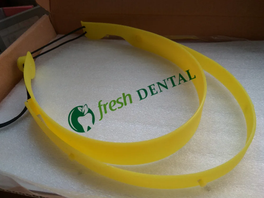 

SKYLUN Dental Face Shield Mask Protection Mask Clear Anti-Fog Protective Shield Mask Dental Lab 1 frame 10 visor films SL707