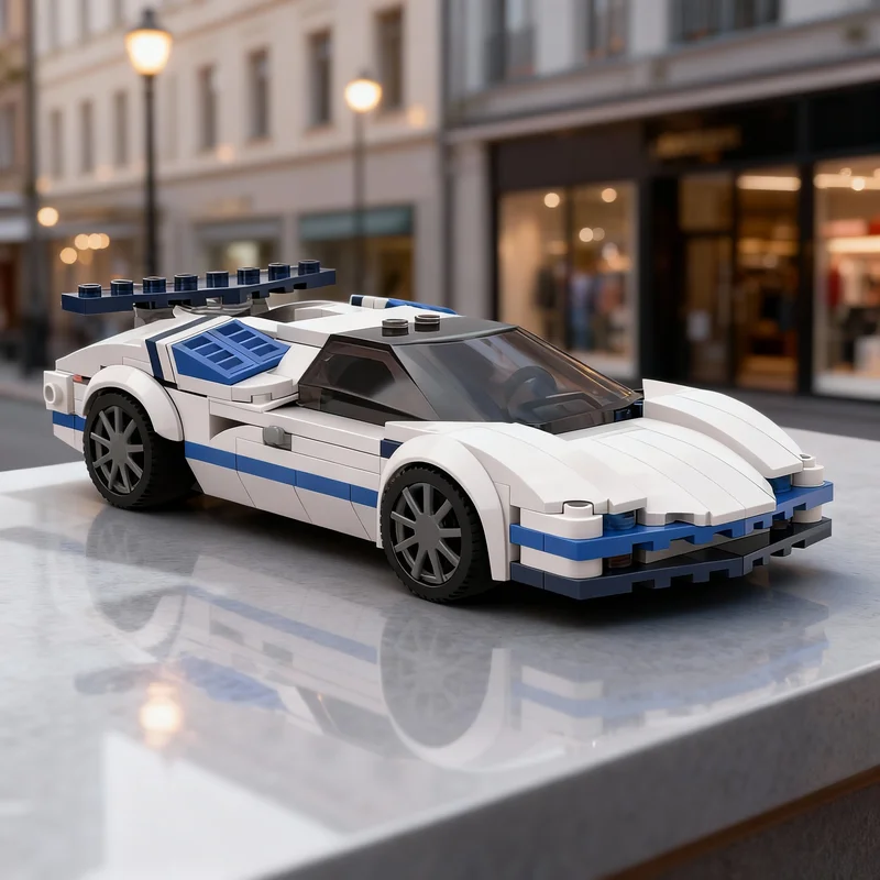 

Набор для сборки модели MOC City Champions Lamb Countech Heavy Modifications, 248 деталей, конструктор, архитектурная игрушка, кирпичики, подарок на Рождество