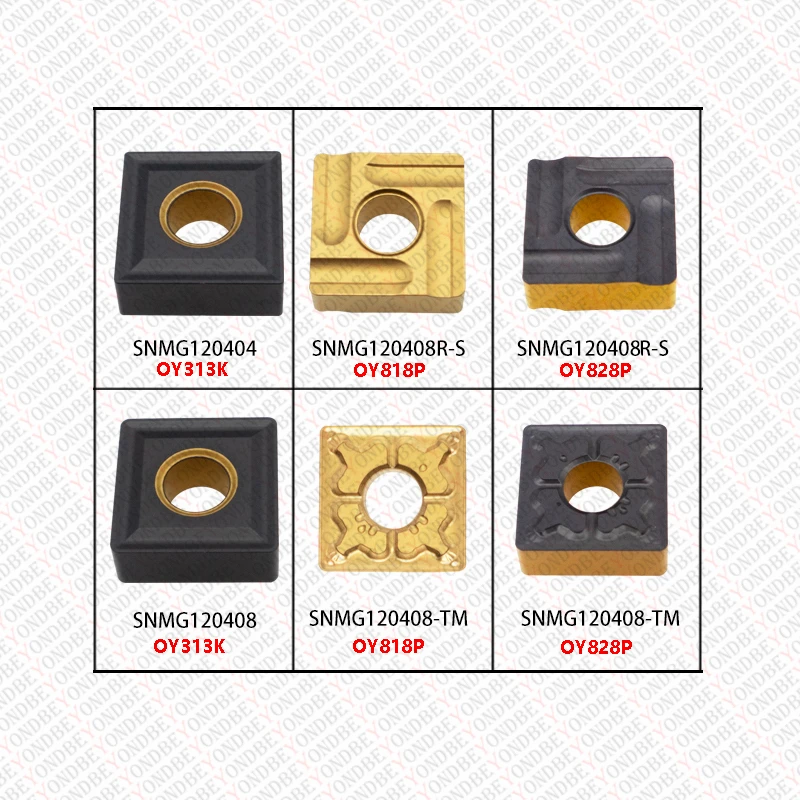 BEYOND SNMG 1204 Carbide Inserts SNMG120404 SNMG120408 SNMG120412 SNMG1204 Turning Tools SNMG12 CNC Lathe Cutter 10pcs/box