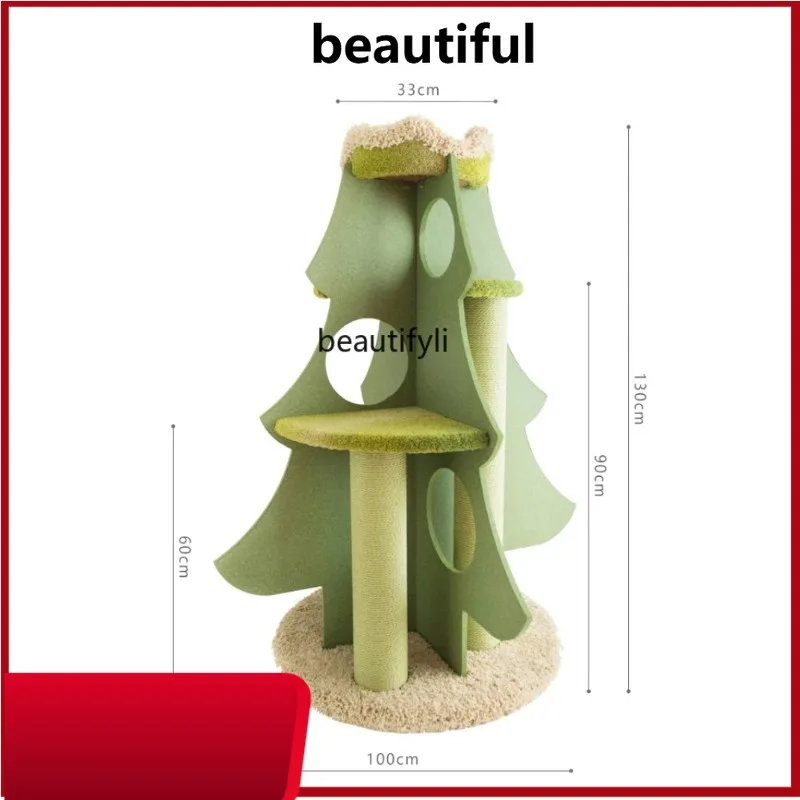 

New Christmas Tree Cat Climbing Frame Cat Toy H