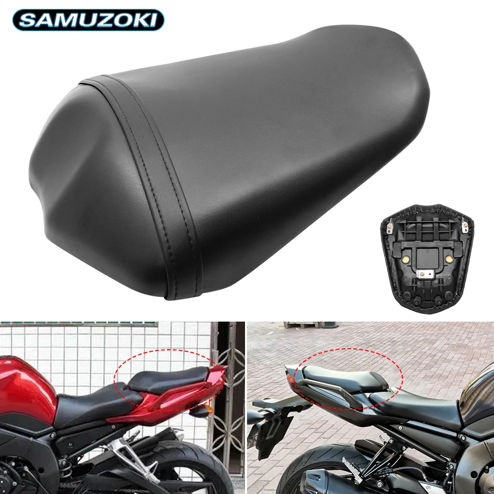 Motorcycle Black Seat Rear Pillion Passenger Rear Seat Assy For