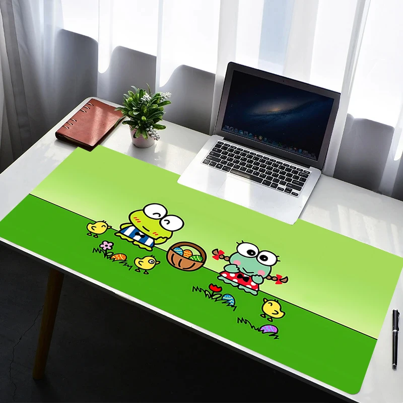 

Mouse Pad Laptop Non Slip Extended Desktop Mouse Mat PC Anime Keyboard Pad K-kero K-kero K-keroppi Gaming Accessories Mousepad