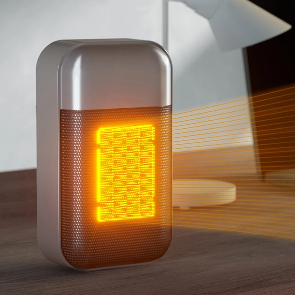 220V Mini Electric Heaters Heater for Room Portable Fan Heaters for Home Desktop Heater Fast Heating Easy Control Heaters Winter