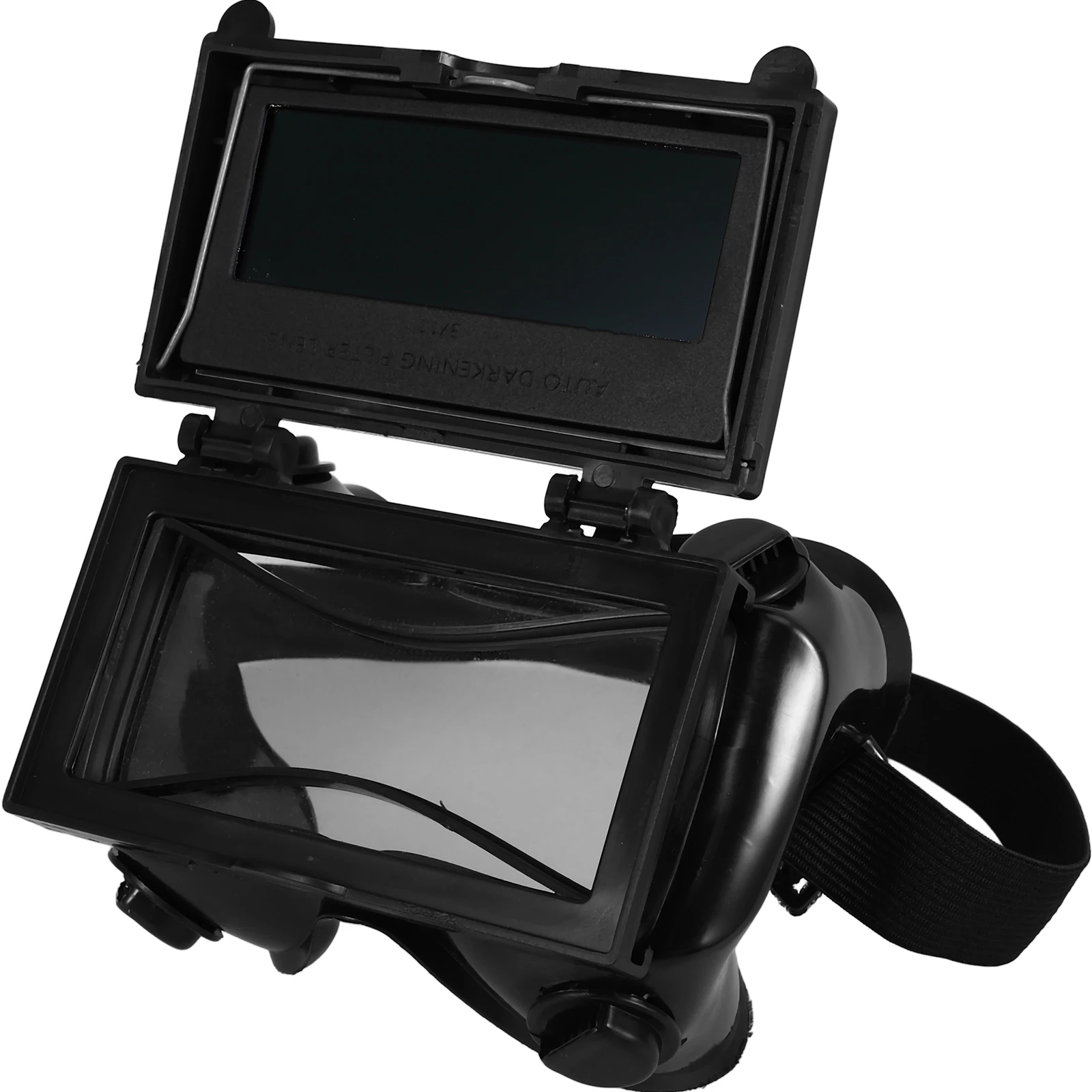 Welding Goggles Flip-Up Design Soft Frame Adjustable Headband Anti-Scratch Strong Light Protection Carbon Slag Blocking