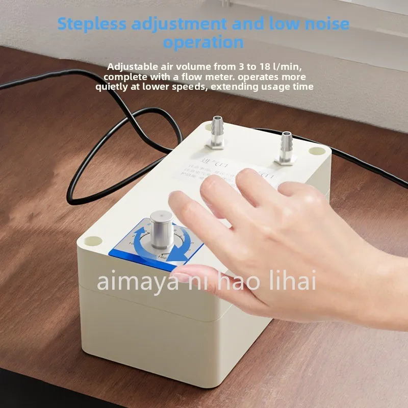 12V Adjustable Pressure Pump Vacuum Pump Pumping Quiet Positive and Negative Pressure Diaphragm Adjustable Pressure