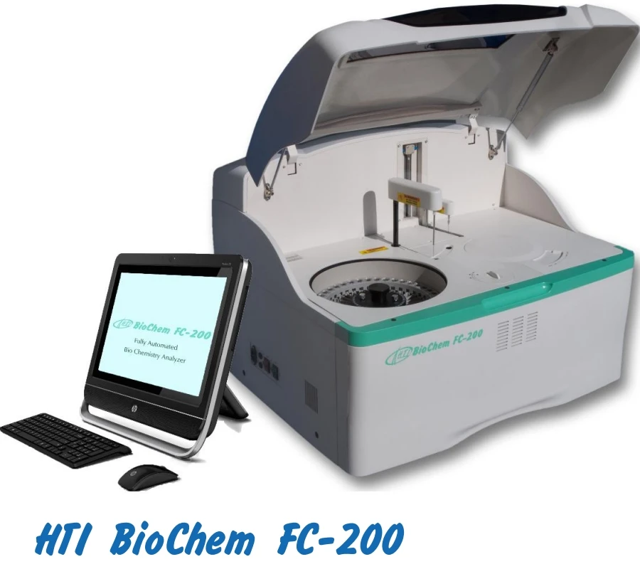 Imagem -02 - Bulbo Bioquímico Automático 12v20w de Hti Biochem Fc120 Fc200 Fc360