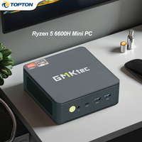 New GMKtec Nucbox Mini PC Gamer M6 AMD Ryzen 5 6600H 16GB RAM 512GB SSD 2*2.5G USB4 Gaming Desktop Computer with WiFi6E Windows