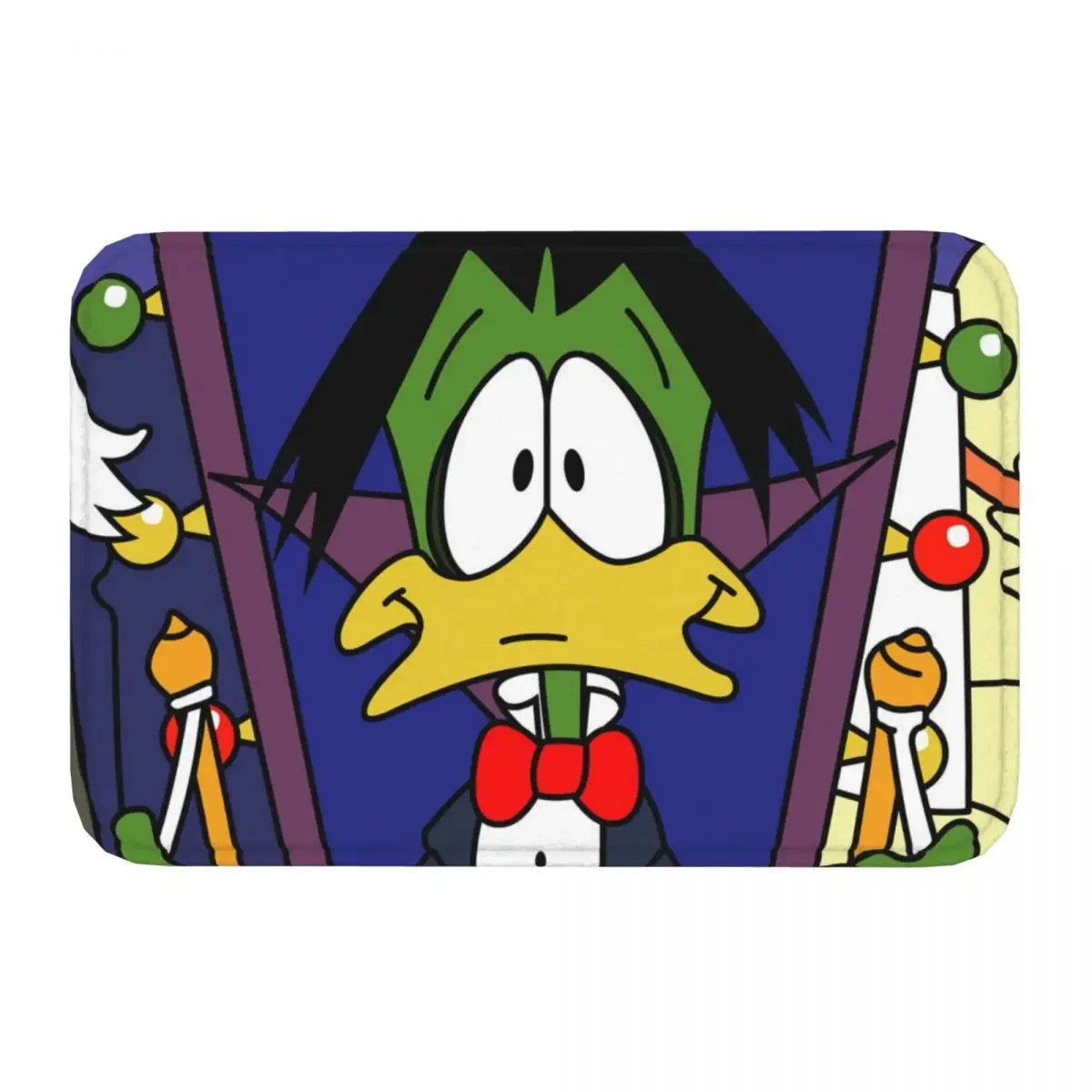 Count Duckula Adventure Cartoon Non-slip Doormat Art Bath Kitchen Mat Prayer Carpet Indoor Modern Decor