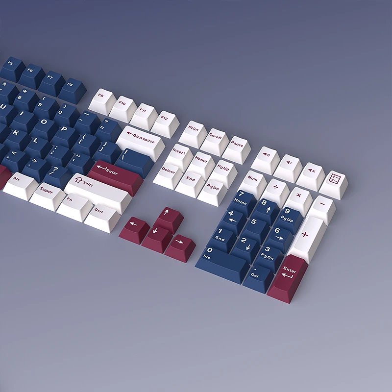 GMK Keycap Double Shot 126 Keys PBT Cherry Keycaps Mechanical Game Keyboard Wireless for MX Switch Key cap GMK67 GMK87 Keycaps ﻿