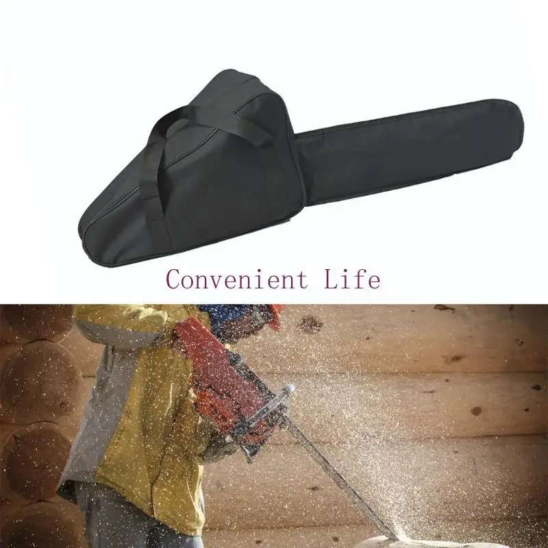 L1EE Portable Oxford Fabric Chainsaw Bag Bag Design Franspability مع مقصورات متعددة للأداة الخارجية