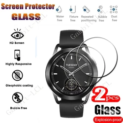 2PCS 9H HD Tempered Glass Screen Protector For Xiaomi Watch S3 S1 Active S4 Sport Watch2 Pro Watch5 Color2 Color 2 Cover Film