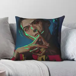 Arcane Silco Square Pillowcase Polyester Linen Velvet Creative Zip Decor Pillow Case Sofa Seater Cushion Case