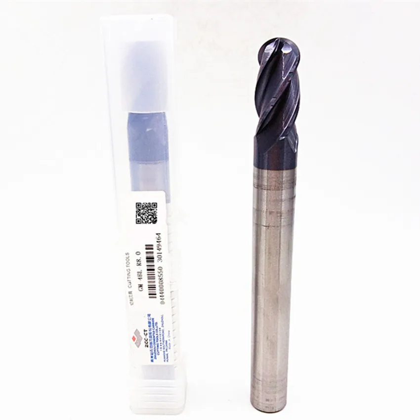 

ZCC.CT GM-4BL-R5.0/GM-4BL-R6.0/GM-4BL-R7.0/GM-4BL-R8.0/GM-4BL-R9.0/GM-4BL-R10.0 GM-4BL Four flutes Straight shank Ball End Mills