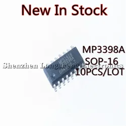 10PCS/LOT MP3398A MP3398AGS SOP-16 LCD Power Chip  In Stock