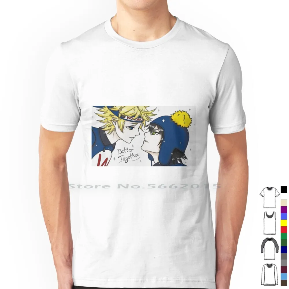 Creek Yaoi-Tfbh T Shirt 100% Cotton Craig X Tweek The Fractured But Whole Craig Tucker Tweek Tweak Super Craig Wonder Tweek