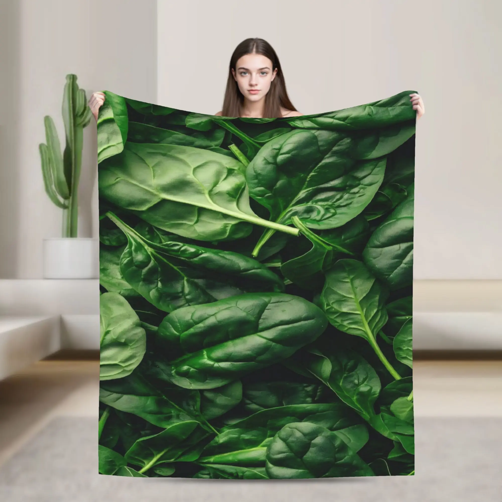 Cabbage  Merch Blanket Ultra-Soft Velvet  Throw Blanket Cozy Plush Thin Quilt