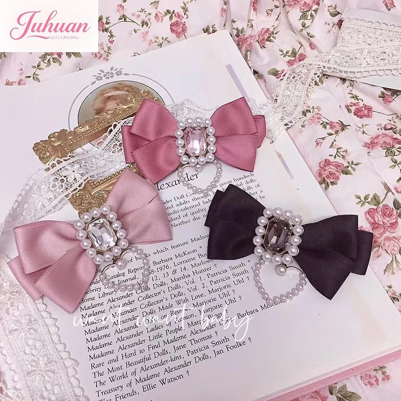 

Original Handmade Lolita Japanese Mass-produced Mine Series Cute Hairpin Headgear Hairpin Side Clip Sweet Girl Hair Accessories