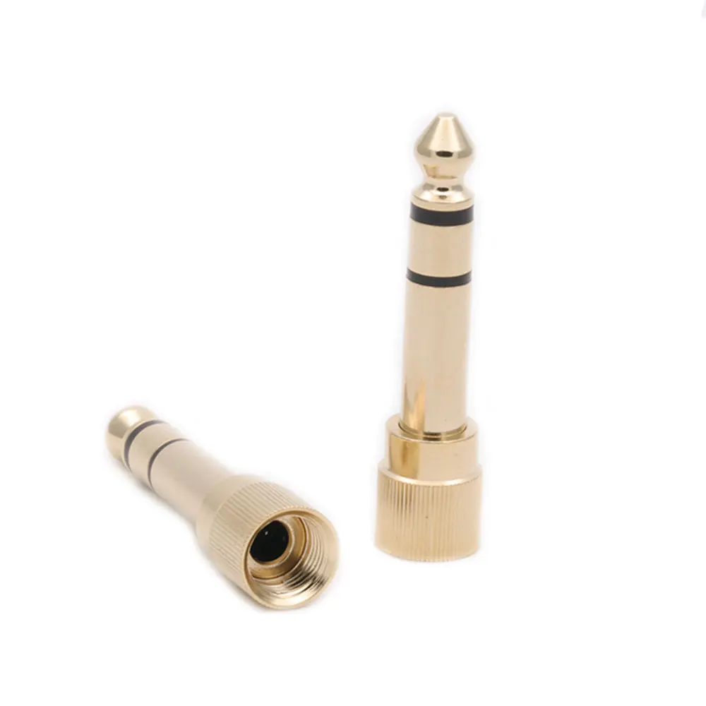 1pc Aluminum Assembly 3.5mm jack male screw plug  Wire Connector Gold-plated 3.5mm 3pole stereo audio speaker plug with spring