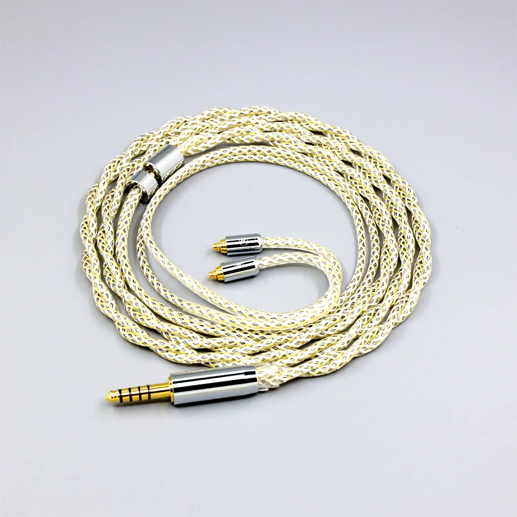 

TypeS 23AWG Litz Shielding Silver OCC Earphone Cable For AKG N5005 N30 N40 Special MMCX 8944