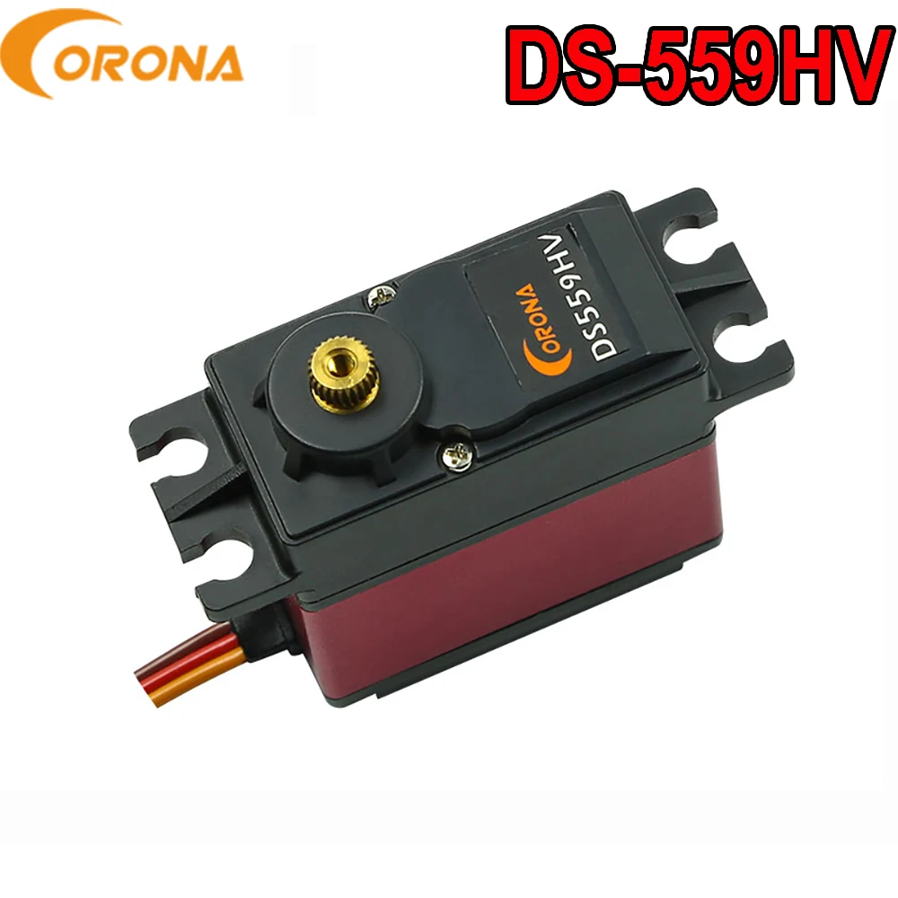 Corona DS559HV Standard Metal Gear Servo Motor for RC Control Driving Flight Airplane Helicopters Car